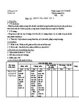 Đề thi học kì 1 môn Địa lý Lớp 9